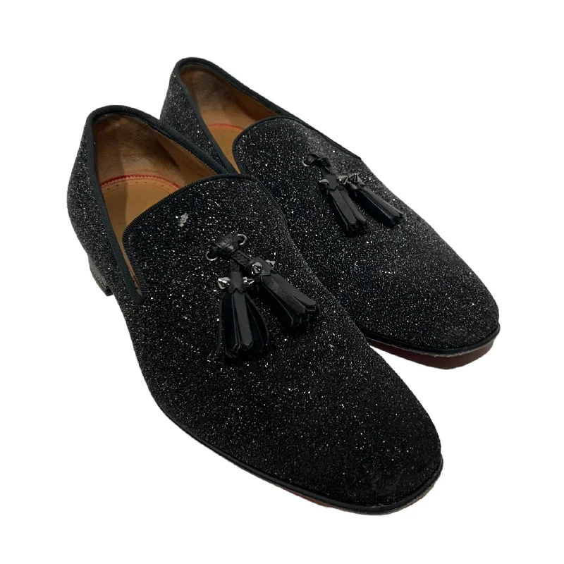 Comfortable Summer Shoes For Sale Christian Louboutin/Loafers/EU 41/Leather/BLK/Colonnaki Tassel Flat