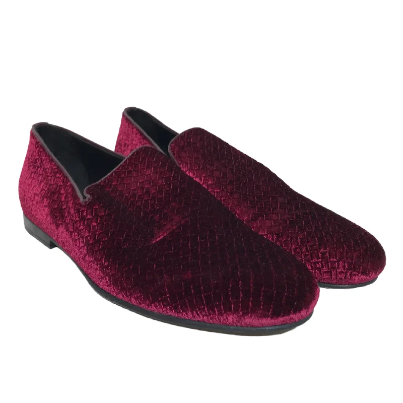Trendy Hiking Sandals Online JIMMY CHOO/Loafers/EU 40/Velour/BRD