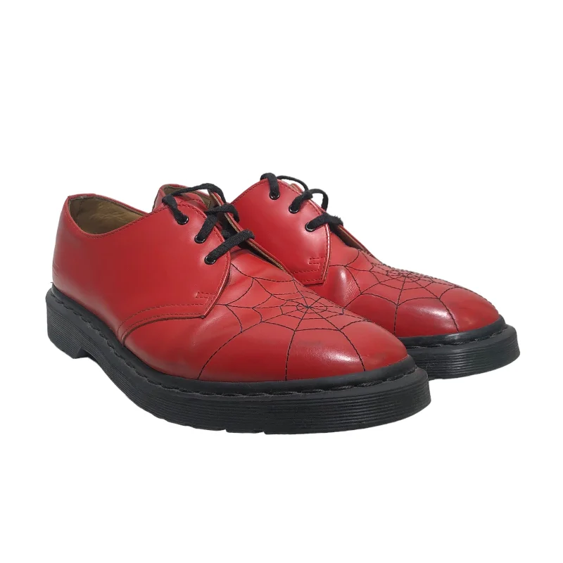 Comfortable Sports Shoes For Hiking Dr.Martens/Supreme/Loafers/US 11/Border/Leather/RED/DR MARTENS X SUPREME SPIDER SH
