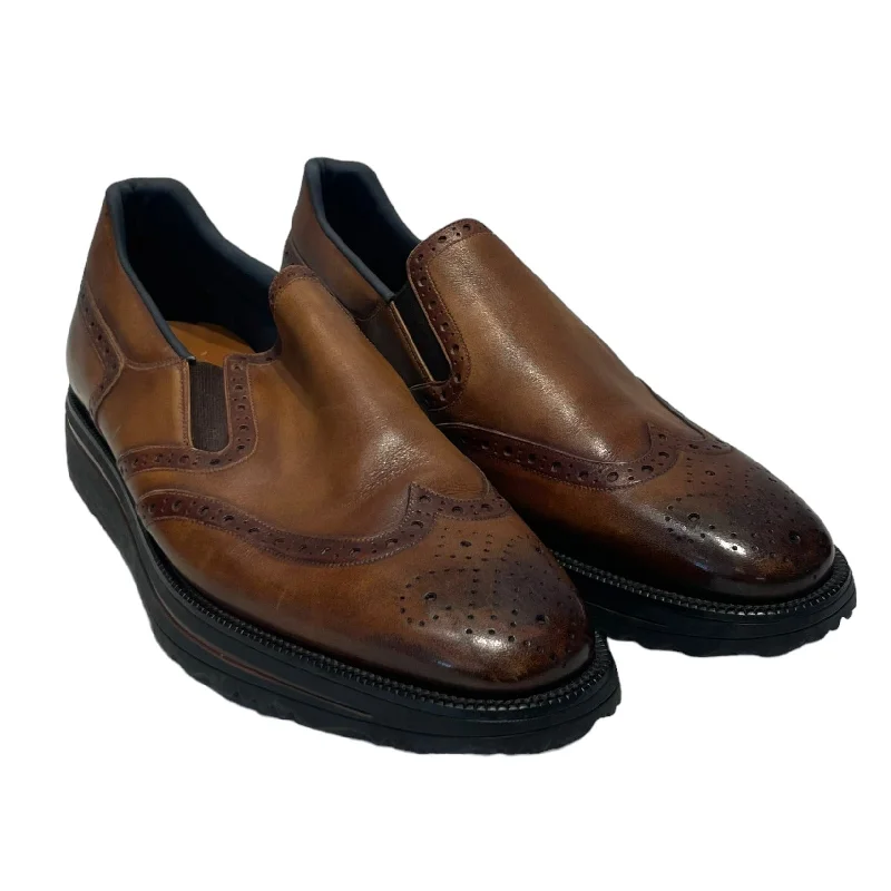 Trendy Hiking Boots Sale BALLY/Loafers/US 8/Leather/BRW/