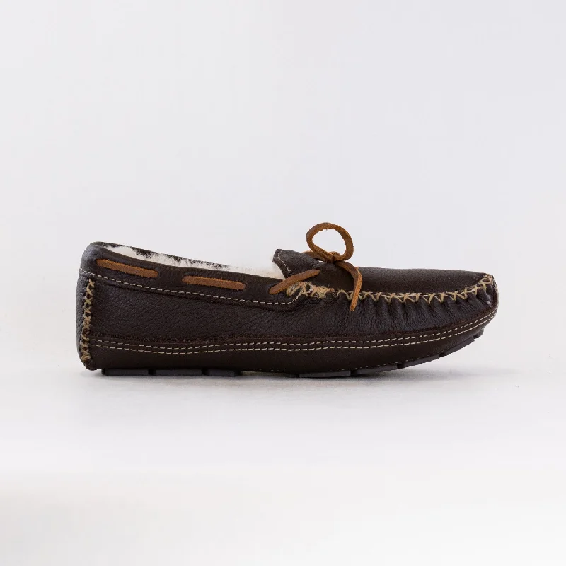 Comfortable Sports Sneakers Minnetonka 3752 Moc (Men's) - Chocolate Brown Leather
