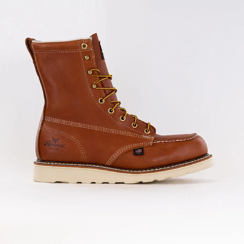 Stylish Hiking Boots For Winter Thorogood American Heritage 8'' Safety Toe Moc Toe Max Wedge (Men's) - Tobacco Stylish Hiking Boots For Winter Thorogood American Heritage 8'' Safety Toe Moc Toe Max Wedge (Men's) - Tobacco