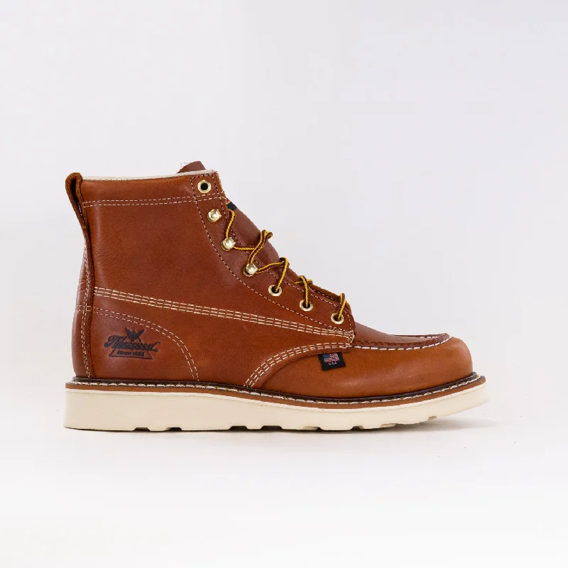 Best Running Footwear For Sale Online Thorogood American Heritage 6'' Moc Toe Maxwear Wedge (Men's) - Tobacco