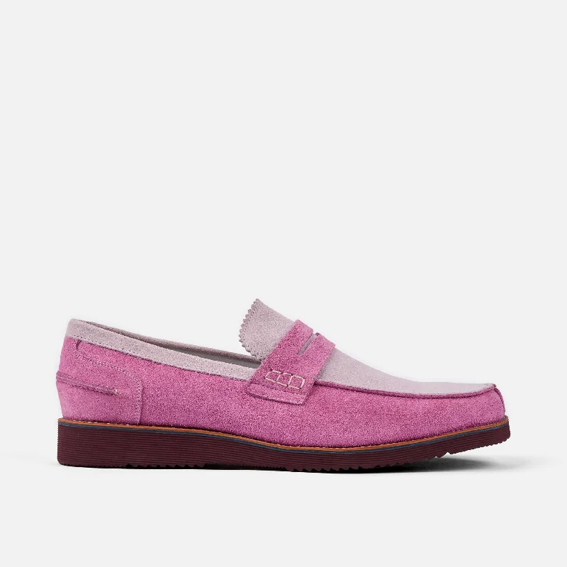 Best Hiking Boots For Women Abe Dusty Rose Suede Penny Loafers