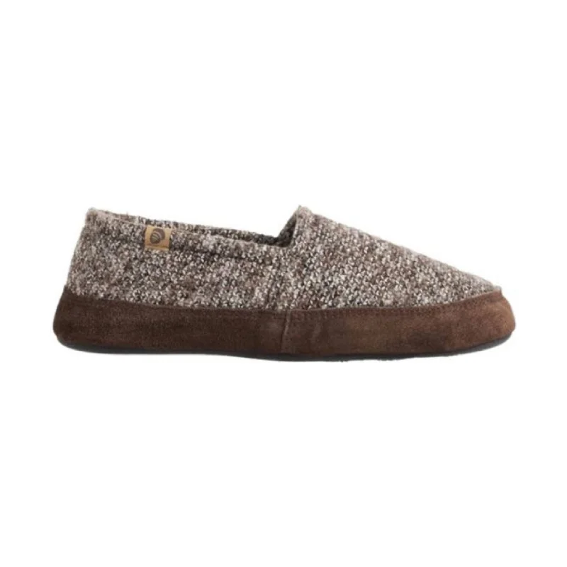 Best Hiking Footwear Sale Acorn Men's Moc Slippers - Brown Tweed
