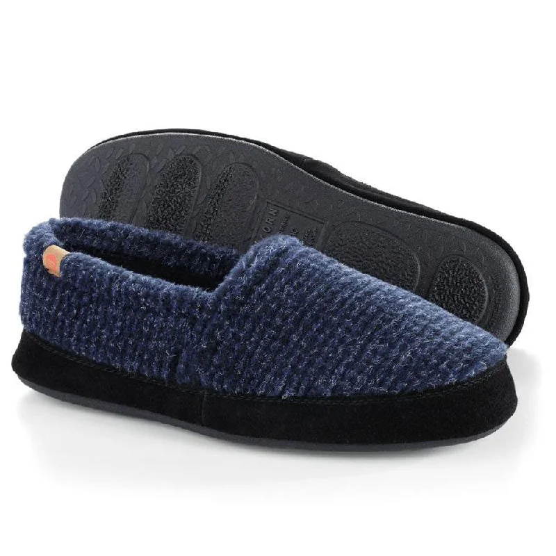 Affordable Running Shoes Acorn Moccasin Blue Check (Men's)
