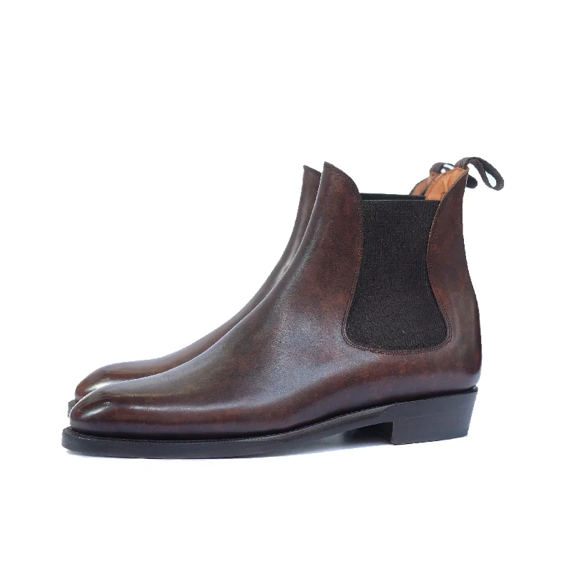 Stylish Casual Footwear Alki - Dark Brown Marble Patina
