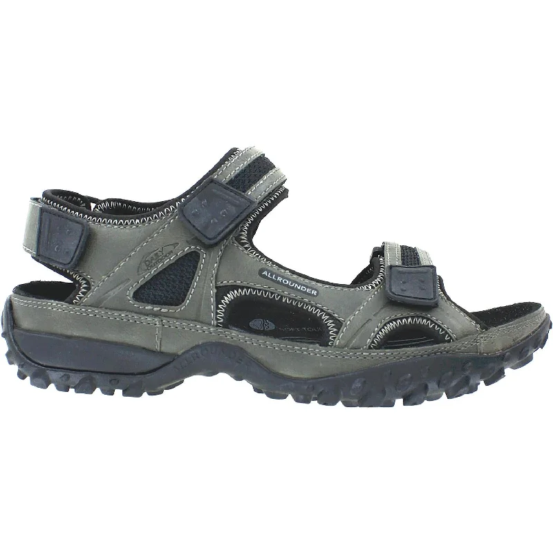 Leather Casual Shoes Men's Allrounder by Mephisto Regent Dark Taupe Leather