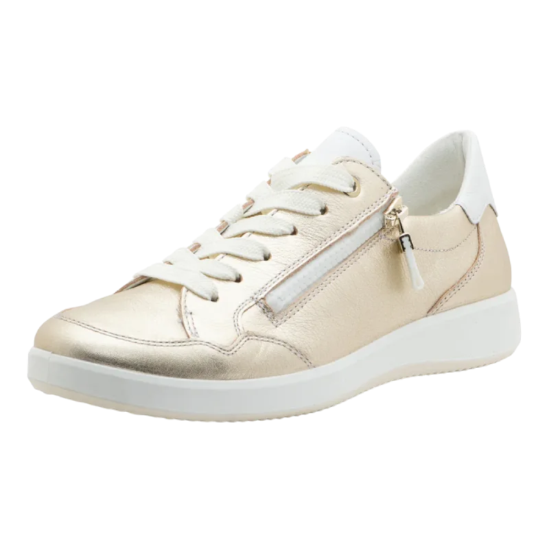 Sporty Snow Boots Ramona Women's Side Zip Lace Sneaker