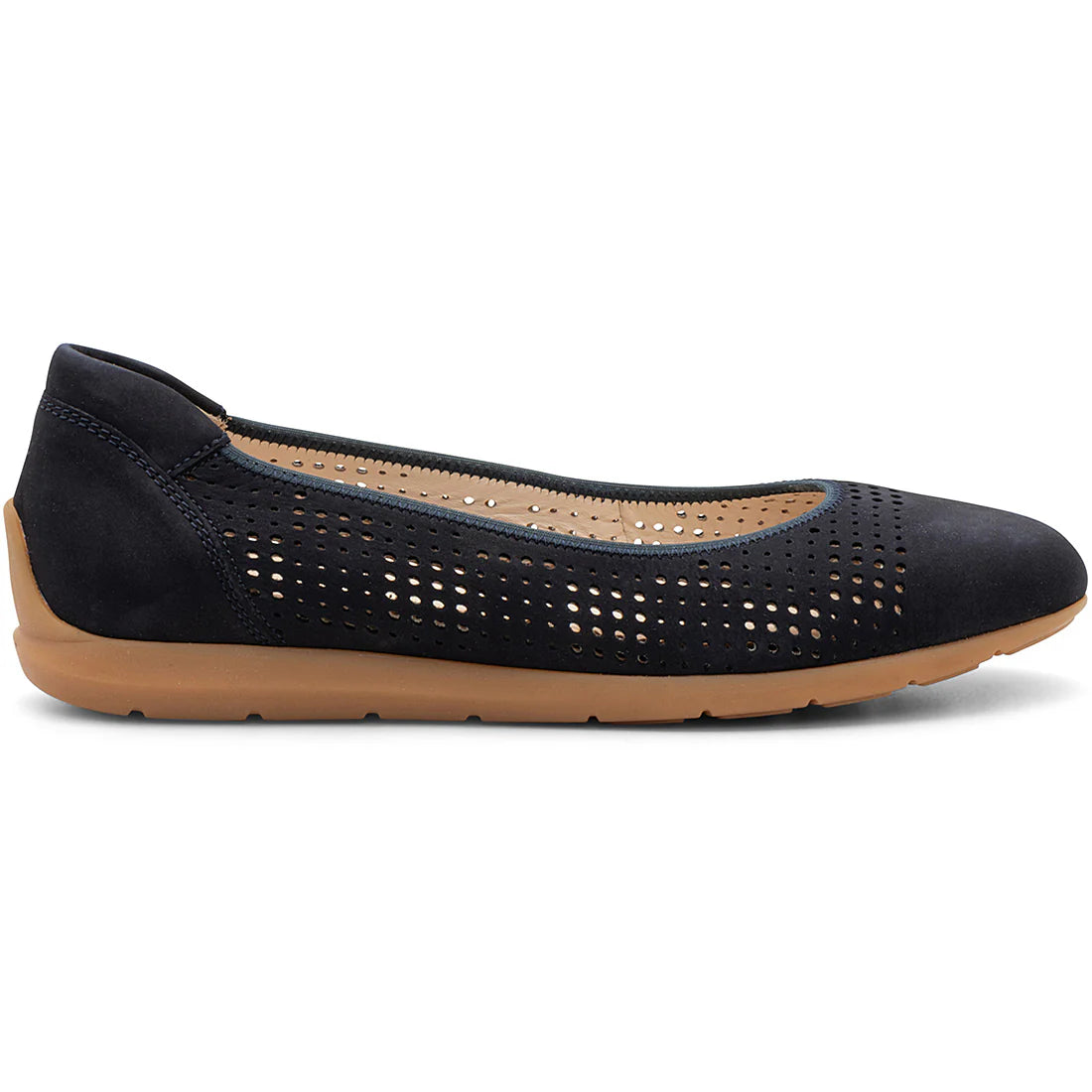 Trendy Walking Boots Sarah Perf Women's Comfort Ballet Flat