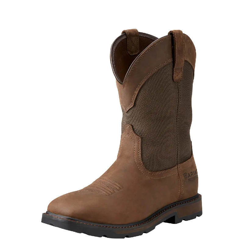 Best Outdoor Shoes For Sale Ariat Groundbreaker Wide Square Toe Waterproof Steel Toe Work Boot