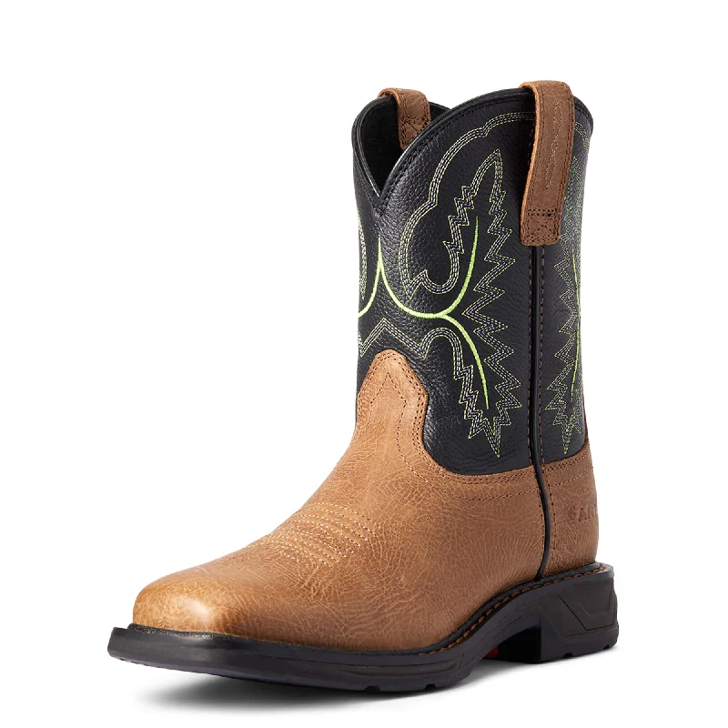 Casual Running Footwear Sale Ariat Kids WorkHog XT Wide Square Toe Boot