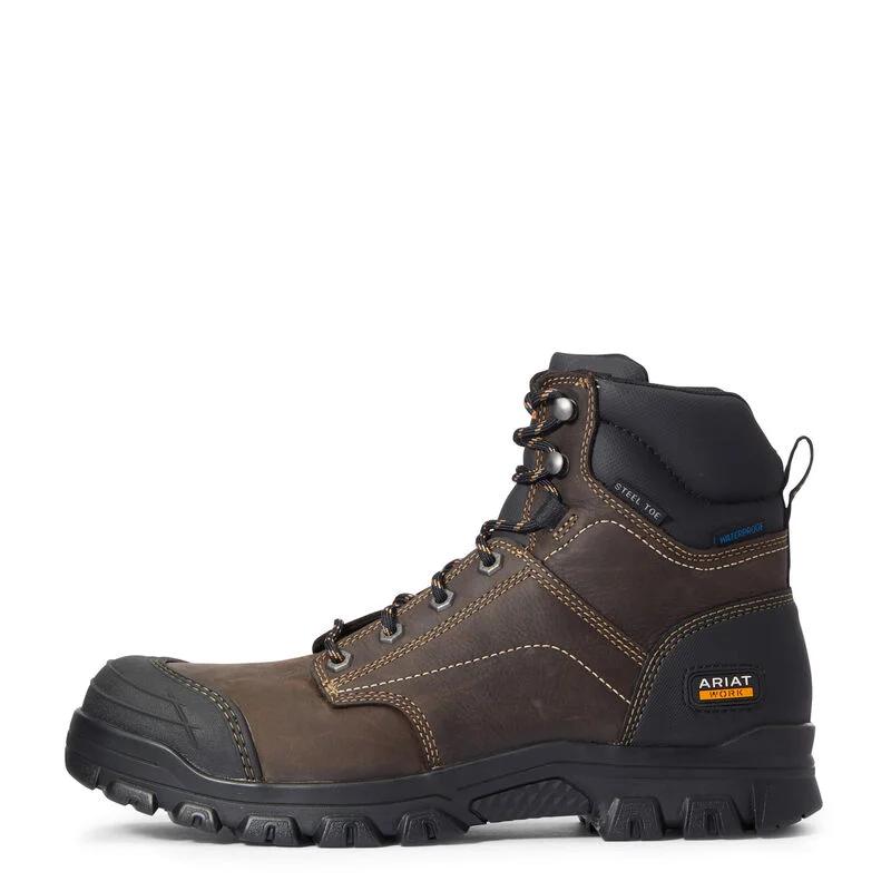 Stylish Running Shoes Online Ariat Men's Treadfast 6" Waterproof Steel Toe Work Boot