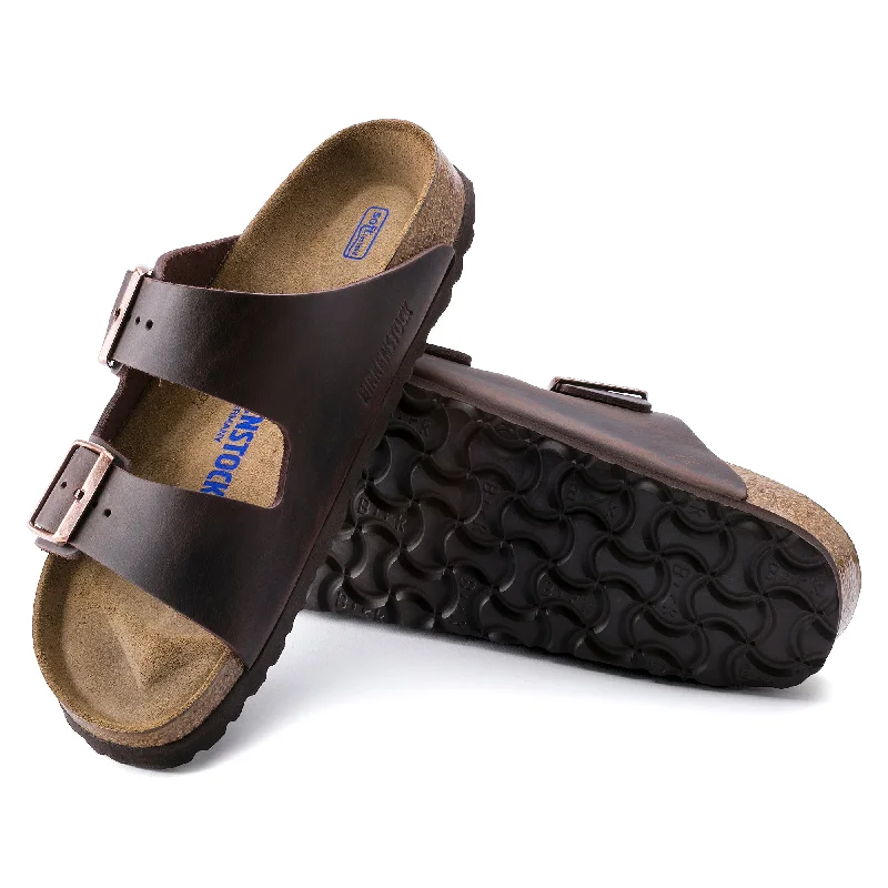 Affordable Hiking Shoes Birkenstock Arizona Soft Footbed Oiled Leather Color: Habana (MEDIUM/NARROW WIDTH)