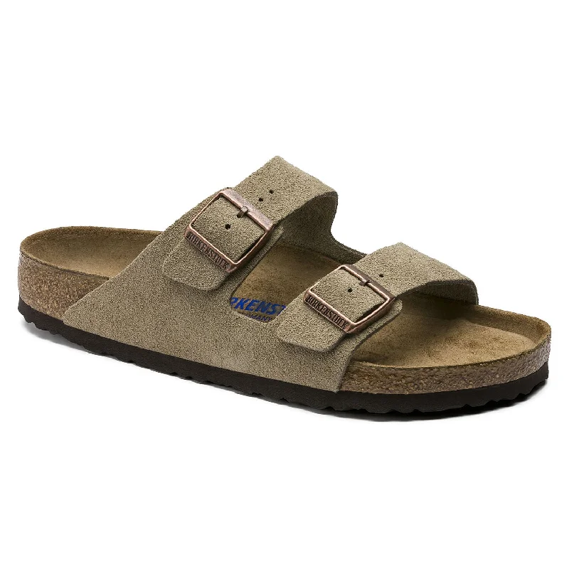 Stylish Hiking Sandals For Sale Birkenstock Arizona Taupe Suede Soft Footbed
