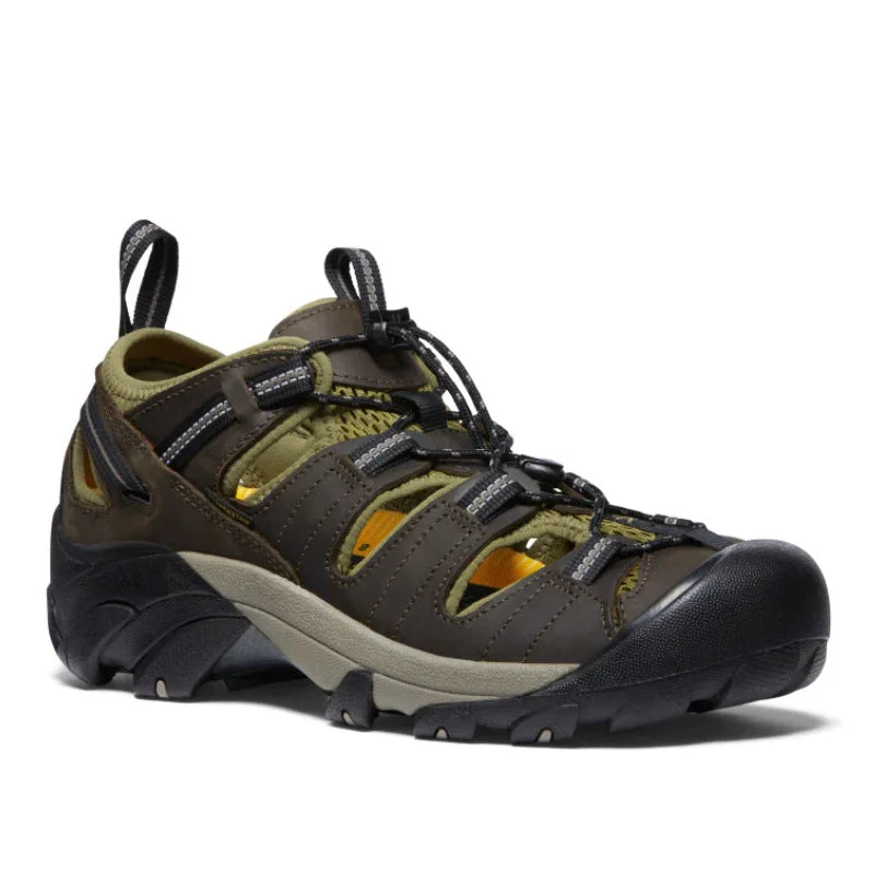 Fashion Sneakers For Work Men’s Keen Arroyo II Black – Canteen/Black