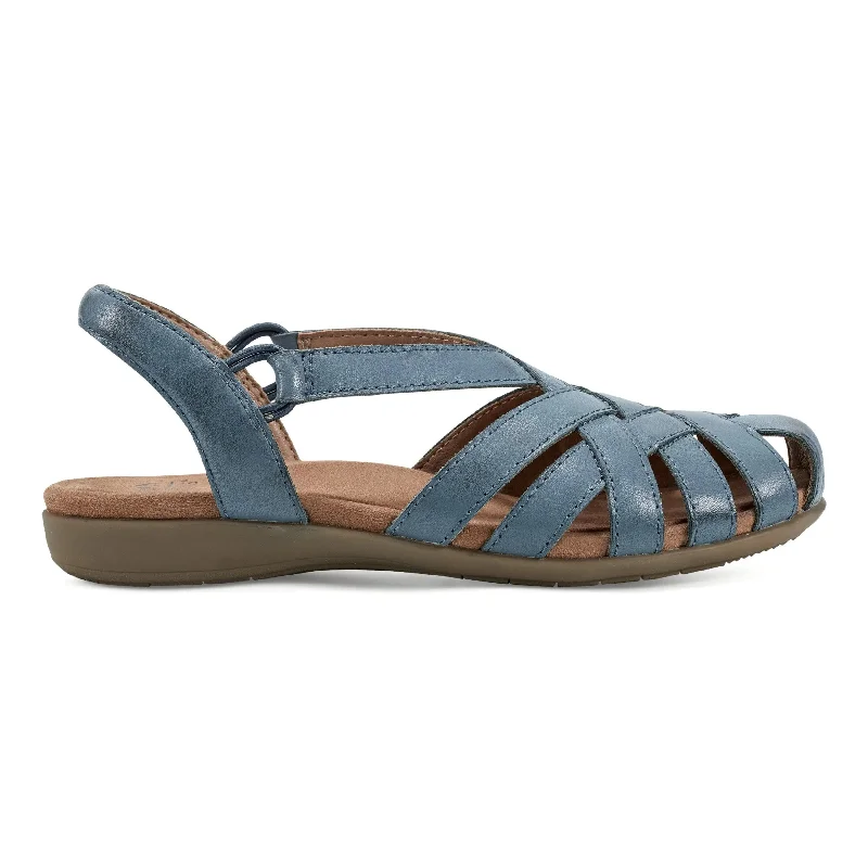 Running Shoes For Hiking Berri Woven Casual Round Toe Slip-on Sandals