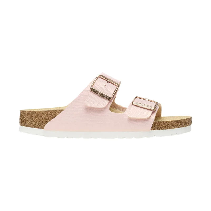 Fashionable Hiking Shoes Online Birkenstock Arizona Birko Flor Embossed Sandal - Shiny Light Rose Fashionable Hiking Shoes Online Birkenstock Arizona Birko Flor Embossed Sandal - Shiny Light Rose