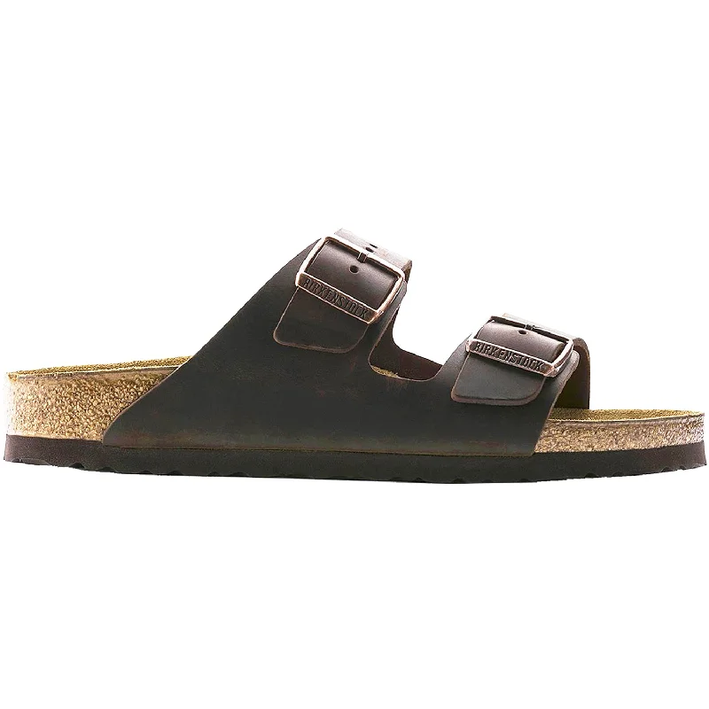 Comfortable Athletic Shoes Unisex Birkenstock Arizona Habana Oiled Leather
