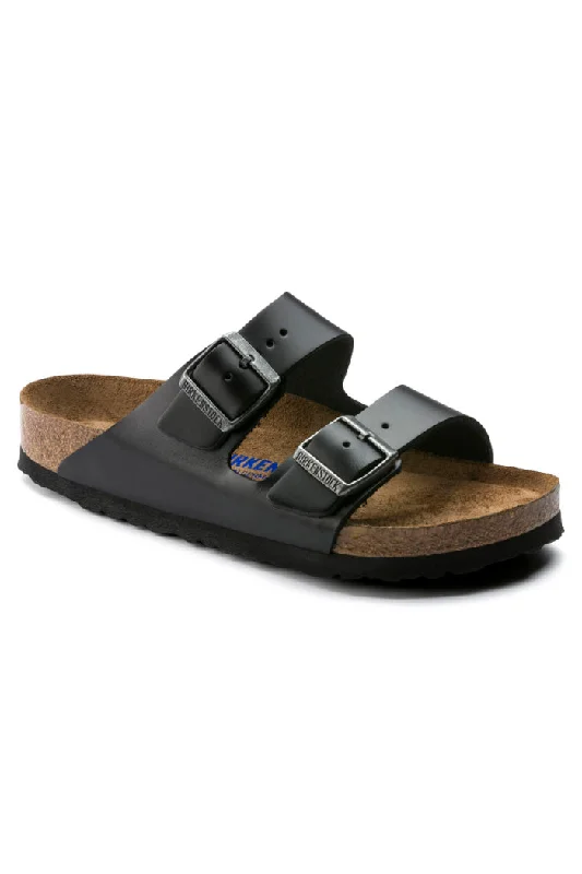 Best Hiking Footwear Sale Birkenstock Arizona in Black Almafi Leather