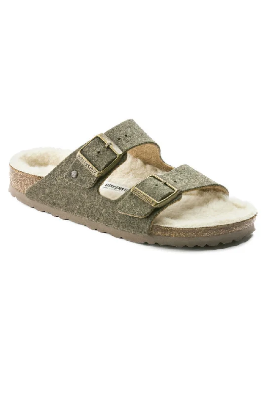 Comfortable Sports Footwear Sale Birkenstock Arizona Rivet Narrow Width in Khaki