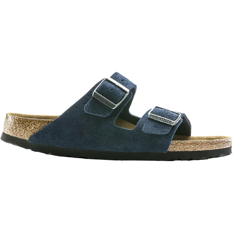 Formal Dress Footwear Men's Birkenstock Arizona Soft Footbed Night Suede