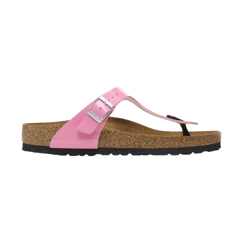 Running Shoes For Outdoor Birkenstock Gizeh Birko Flor Patent Sandal - Candy Pink/Black Running Shoes For Outdoor Birkenstock Gizeh Birko Flor Patent Sandal - Candy Pink/Black
