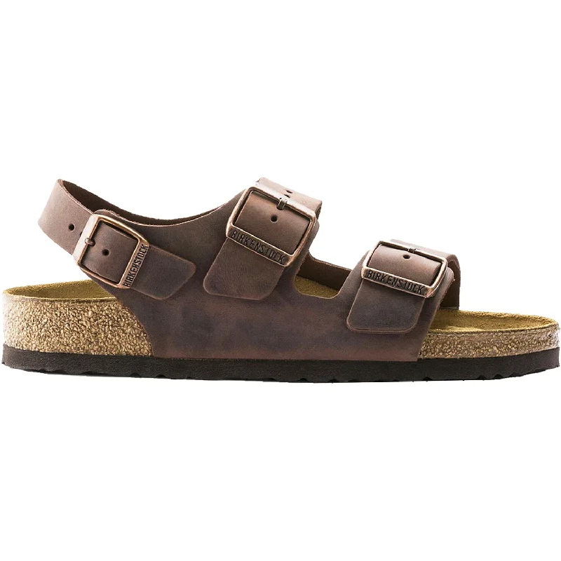 Comfortable Running Sneakers Online Unisex Birkenstock Milano Habana Oiled Leather Comfortable Running Sneakers Online Unisex Birkenstock Milano Habana Oiled Leather
