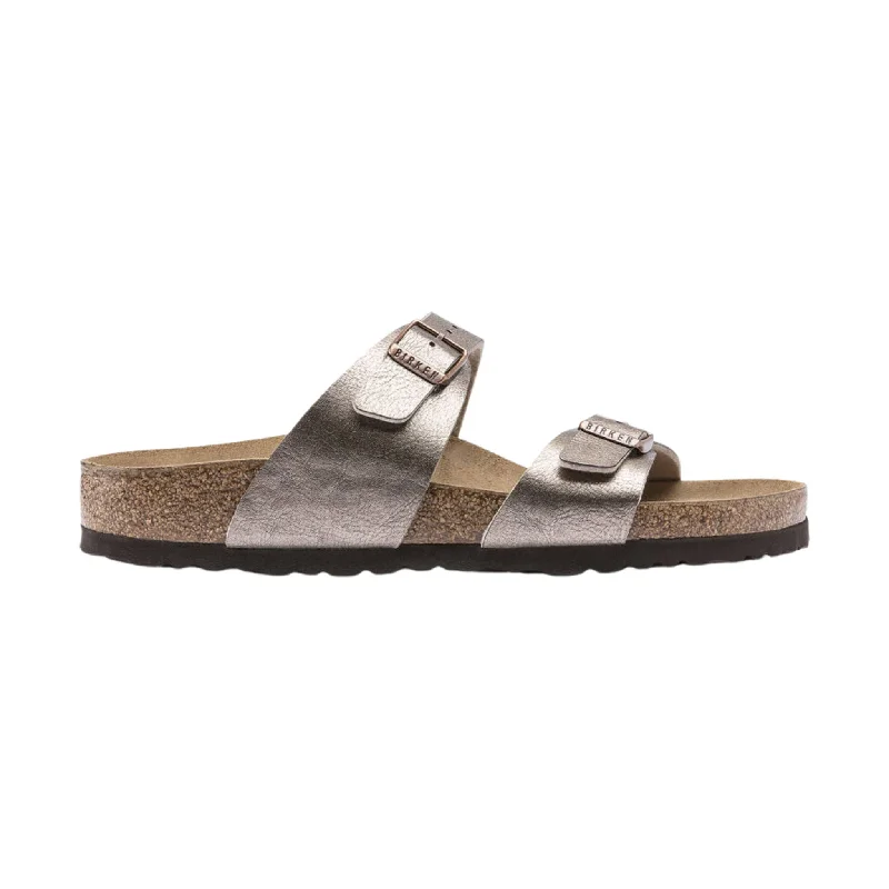 Trendy Running Sandals Birkenstock Sydney Sandal - Birko Flor Graceful Taupe