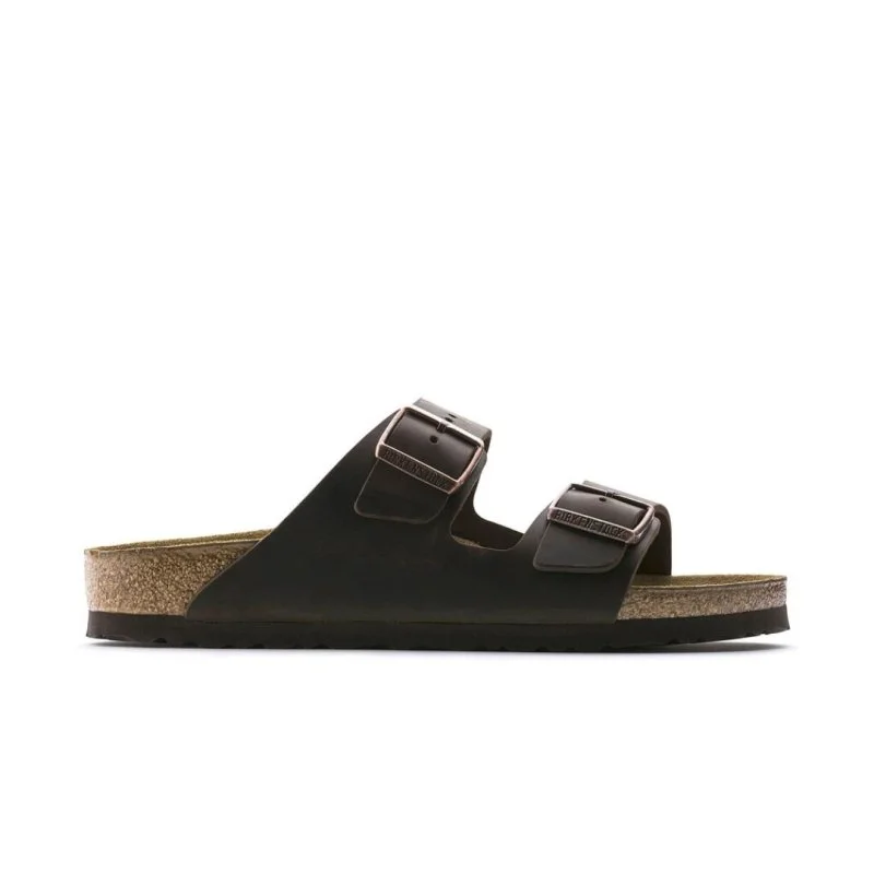 Comfortable Lace-Up Sneakers Birkenstock Arizona - Habana Oiled Leather
