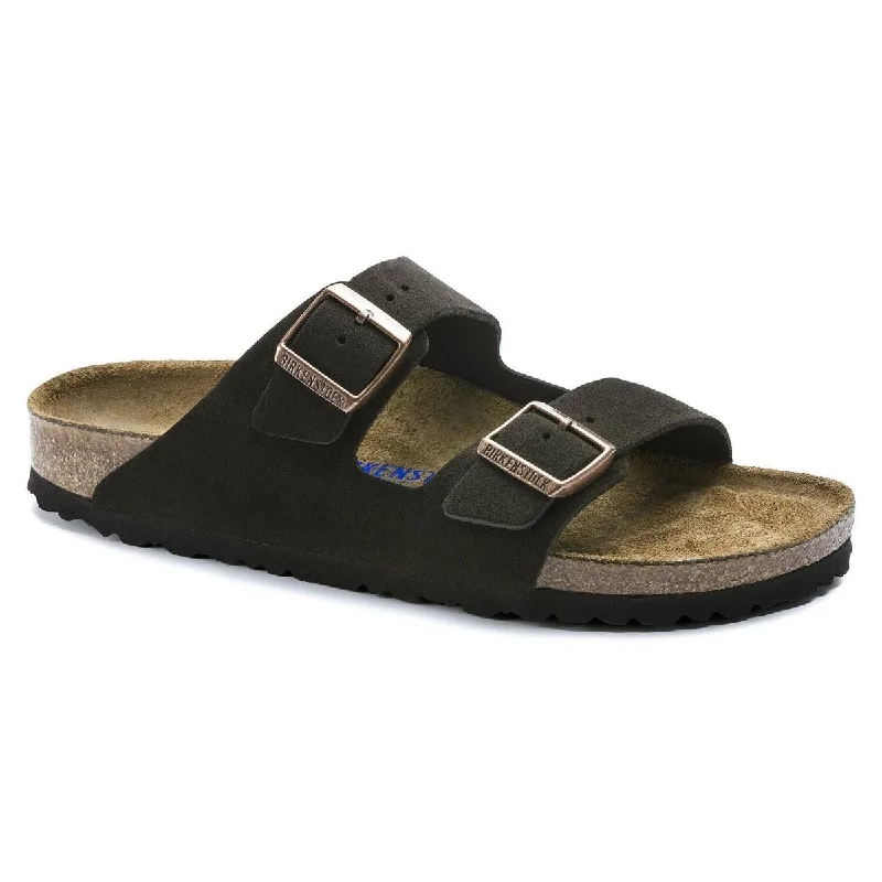 Comfortable Snow Boots Birkenstock Arizona Soft Footbed - Mocha Suede