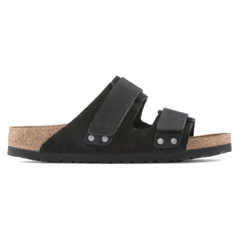 Designer Sports Shoes Birkenstock Uji - Black Suede