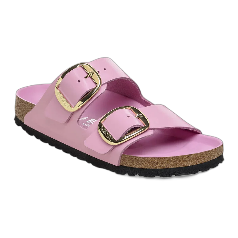 Comfortable Lace-Up Shoes Arizona Big Buckle Patent Leather