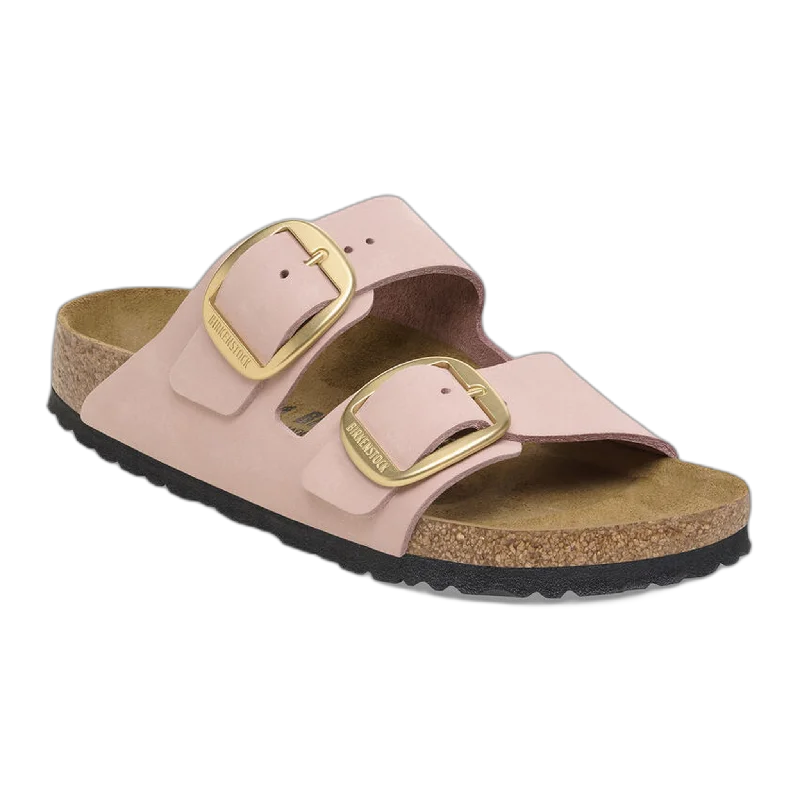 Sporty Walking Boots Arizona Big Buckle Nubuck Leather