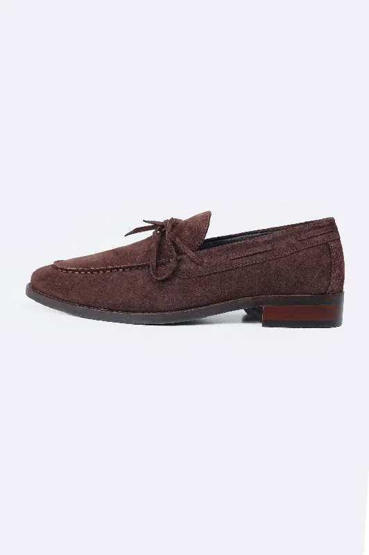 Stylish Winter Footwear BOW LEATHER LOAFERS