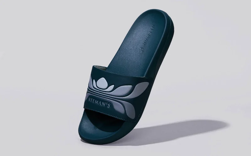 Fashionable Sports Sandals Breather Slides (Men Exclusive) : Teal-Grey