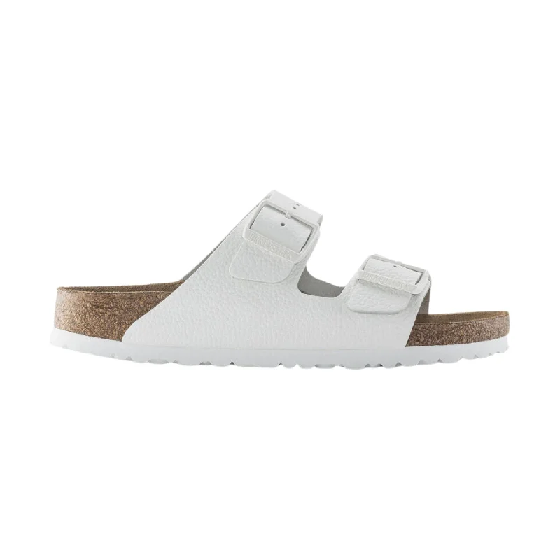 Best Hiking Boots For Sale Brikenstock Arizona Soft Footbed Sandal - Leather White