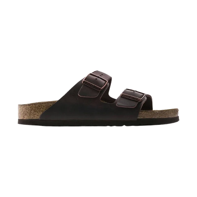 Casual Running Footwear Sale Brikenstock Arizona Soft Footbed Sandal - Oiled Leather Habana