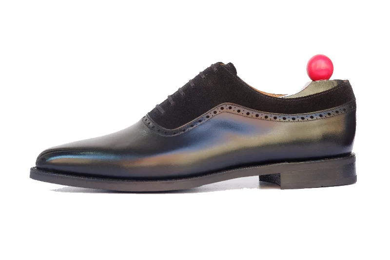 Best Running Footwear For Sale Broadmoor - MTO - Black Calf / Black Suede - JKF Last - City Rubber Sole Best Running Footwear For Sale Broadmoor - MTO - Black Calf / Black Suede - JKF Last - City Rubber Sole