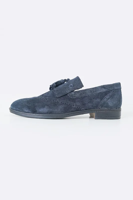 Comfortable Winter Sandals BROUGE LEATHER LOAFERS