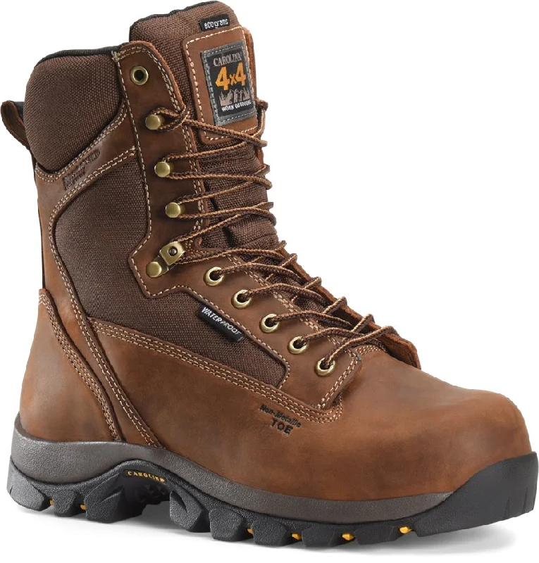 Best Hiking Shoes For Winter Carolina 8 Inch Waterproof Insulated Safety Comp Toe
