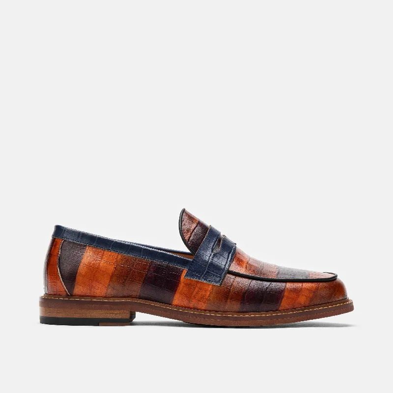 Comfortable Casual Sandals For Hiking Calum Badlands Leather Penny Loafers