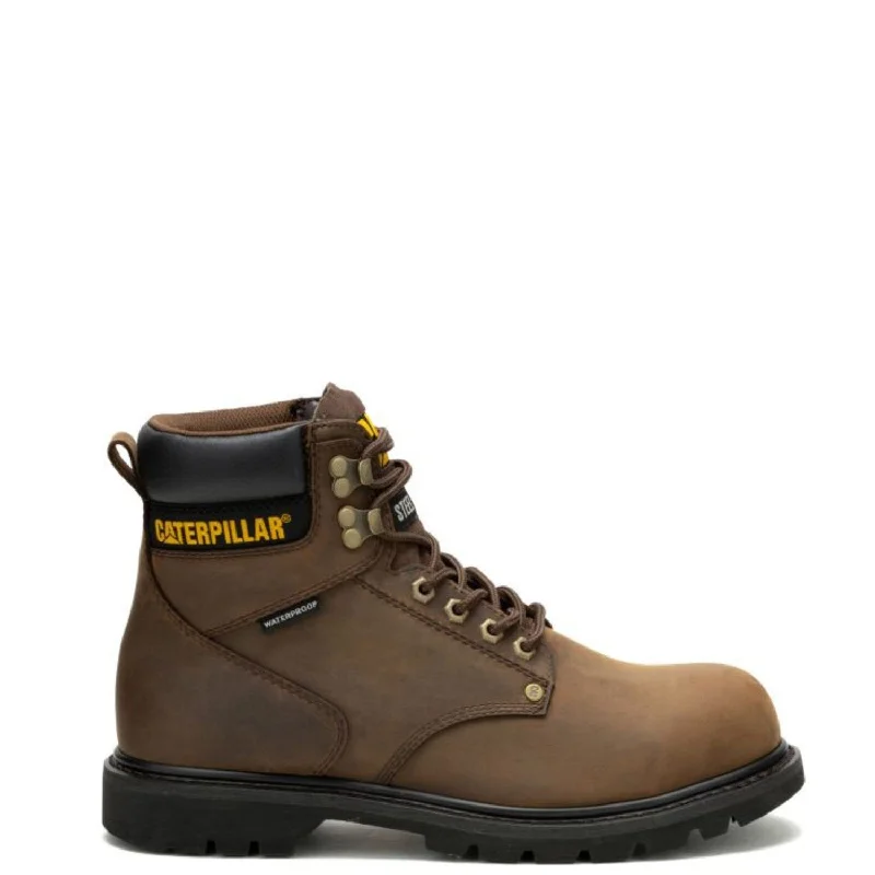 Trendy Hiking Footwear Sale CAT Men's Second Shift 6" Waterproof EH Work Boot