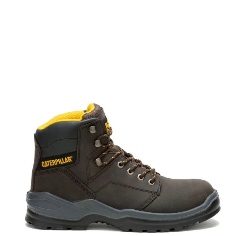 Running Shoes Sale CAT Men's Striver EH 6" Steel Toe Work Boot_Brown