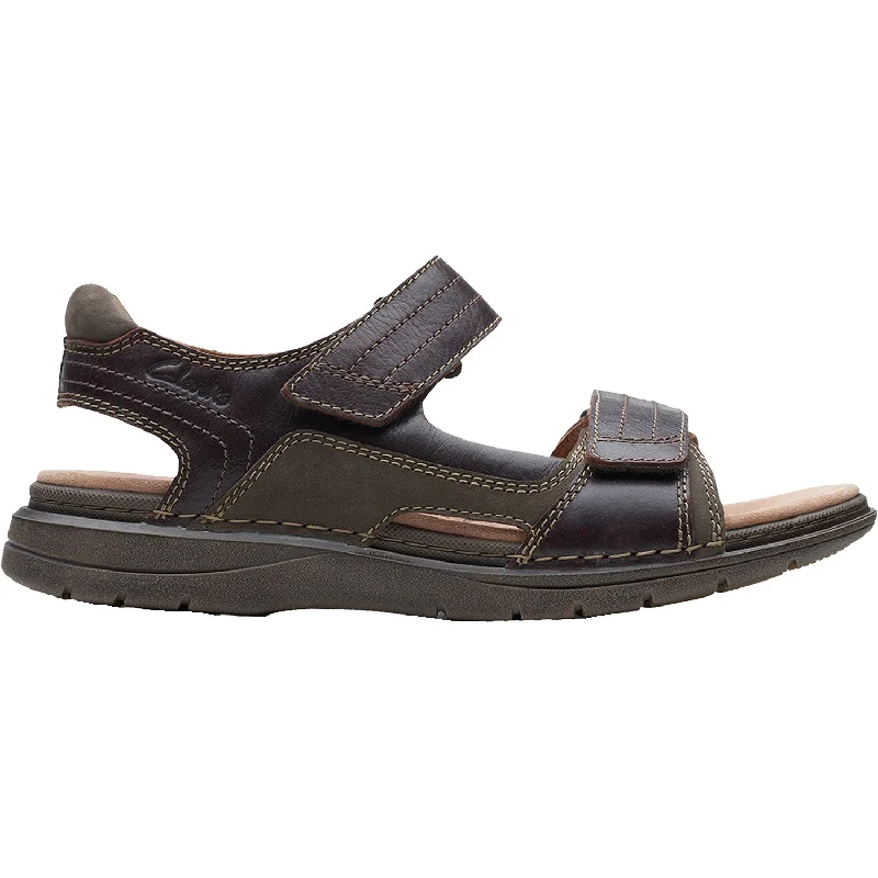 Trendy Snow Boots Online Men's Clarks Nature Trek Mahogany Leather/Nubuck