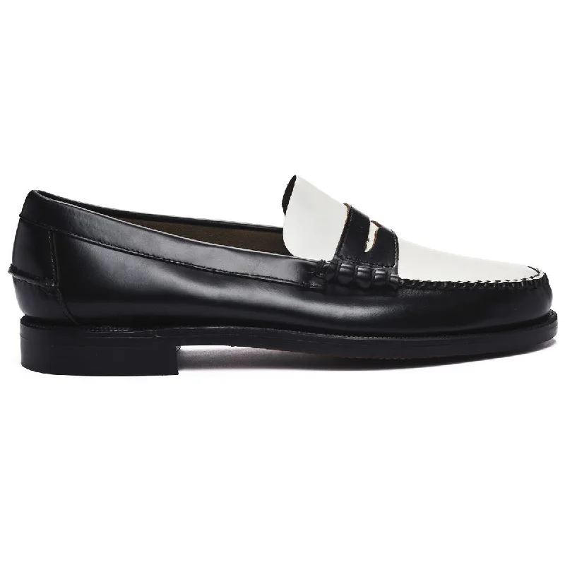 Comfortable Work Sneakers Classic Dan - Black & White