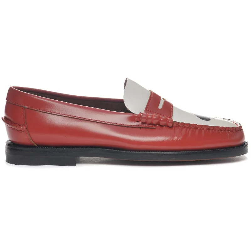 Fashionable Sneakers Collection Classic Dan Gambling - Red / White / Black