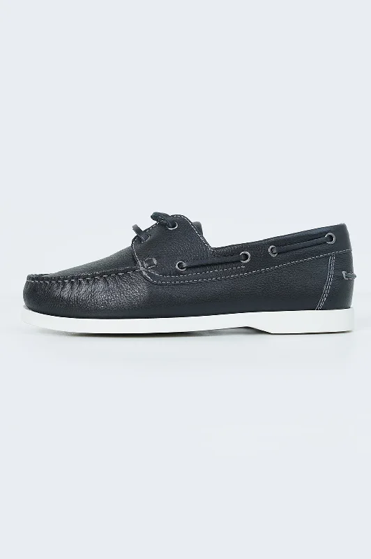 Cozy Winter Boots CLASSIC LEATHER BOAT SHOES