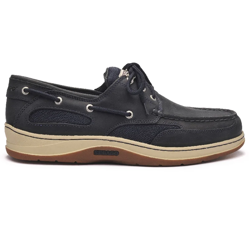 Fashionable Moccasins Clovehitch II Fgl Waxed - Navy Blue