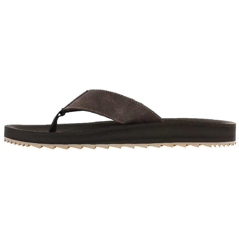 Fashionable Work Boots Cobian Men's A.R.V. Trek Flip Flops